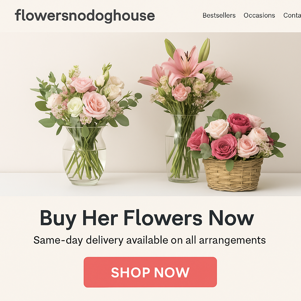 FlowersNoDogHouse